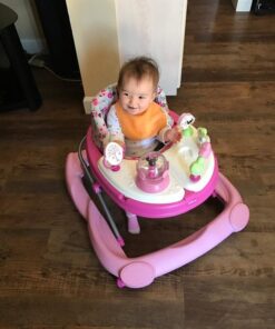 Disney Baby Minnie Mouse Music and Lights Baby Walker with Activity Tray (Garden Delight) Garden Delight Minnie 53 516r1y6VfGL