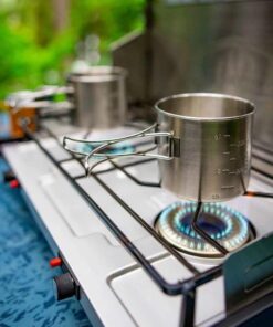 GSI Outdoors Glacier Stainless Steel Bottle Cup I Lightweight Cup or Pot for Travel, Camping and Backpacking - 24 oz Large (Pack of 1) 27 516rAgFONoL