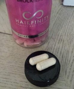 Hairfinity Hair Vitamins - Scientifically Formulated with Biotin, Amino Acids, Supplement That Helps Support Hair Growth - Vegan - 60 Veggie Capsules (1 Month Supply) 60 Count (Pack of 1) 38 516rjIdlwtL