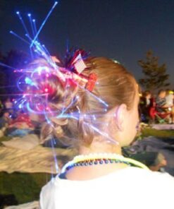 Acooe 10 Pack flashing led light up toys Optics led hair lights, flashing led Light Up Toys, Barrettes for Party, Bar Dancing Hairpin, light up hair accessories 17 516vnKyEXTL