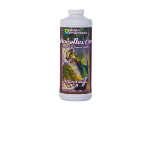 General Hydroponics FloraNectar FruitnFusion, Sweetener, 0-0-1, 1 qt., White