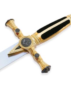 Vulcan Gear 33" Medieval Crusader Sword with Scabbard Series Choose Your Style König Sword 12 517GIIOrFL