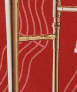 Three Rooker Trombone and Notes tie Mens Necktie 6 517KkBzMsbL