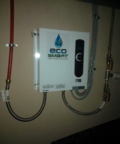 EcoSmart ECO 27 Tankless Water Heater, Electric, 27-kW - Quantity 1, 17 x 17 x 3.5 49 517Ku8kfNzL