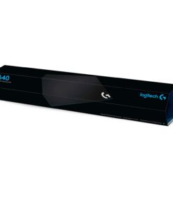 Logitech G640 Cloth Gaming Mouse Pad, Moderate surface friction, Consistent surface texture, Stable, Rollable - Black Mousepad 19 517KvZ72maL