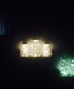 6 Pack Fairy Lights Battery Operated - 7ft 20 LED Waterproof Mini Silver Wire String Lights for Wedding Mason Jars Crafts Shelves Walls Christmas Garlands Party, Warm White 6 Pack 53 517NLuKFXgL