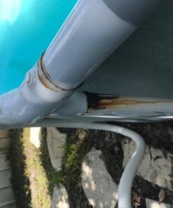 INTEX 28253EH Metal Frame Above Ground Swimming Pool Set: 18ft x 48in – Includes 1500 GPH Cartridge Filter Pump – Removable Ladder – Pool Cover – Ground Cloth with Cartridge Filter Pump Metal Frame Pool 41 517Sz4PjgL