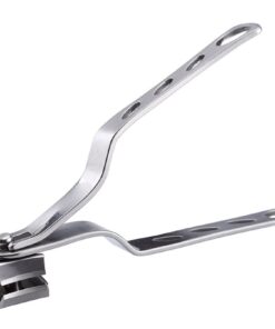 Keiby Citom Nail Clippers with 360-Degree Rotating Head - Stainless Steel Fingernails and Toenails Cutter Lagre and Small Sizes (Silver) 19 517UOcrElNL