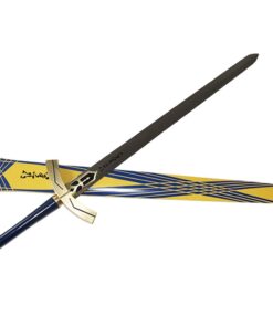 Yongli Sword Fate Stay Night Fate Grand Order Saber Japanese Anime Game Cosplay Replica Steel Sword Excalibur Sword in The Stone Yellow 10 517ZmYS5ibL