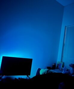 Tv Led Backlight, Maylit 8.2ft Led Strip Lights for 40-60in Tv, USB Powered Tv Lights kit with Remote, RGB Bias Lighting for Room Decor RGB (Remote Control) 8.2FT for 40''-60'' TV 32 517eIaI3ghL