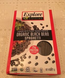 Explore Cuisine Organic Black Bean Spaghetti, 8 Oz 8 Ounce (Pack of 1) 14 517gxSAtVZL