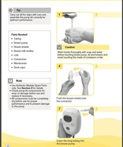 Medela Freestyle Spare Parts Kit, Breast Shield Connectors and Membranes, Extra Breast Pump Parts Designed Exclusively for Freestyle and Made Without BPA 15 517o0y9VI9L