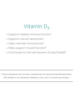 Amazon Elements Vitamin D2 2000 IU, Vegan, 65 Capsules, Supports Strong Bones and Immune Health, 2 month supply (Packaging may vary) 17 517qlPUakKL