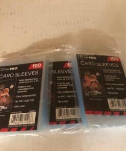 10 (Ten) Pack Lot of 100 Soft Sleeves / Penny Sleeve for Baseball Cards & Other Sports Cards (Packaging May Vary) 1 Pack 21 517ragwhZ7L