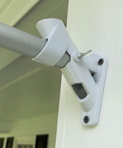 Valley Forge, American Flag, Aluminum Bracket White Powder Coated, 2-Position Pole Holder 1 inches 26 517uC3Vj9oL