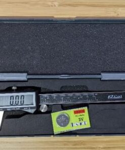 iGaging IP54 Electronic Digital Caliper 0-6" Display Inch/Metric/Fractions Stainless Steel Body 6" 24 5181Cz1N3QL
