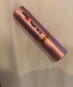 SABRE Lipstick Pepper Spray, Protect Against Multiple Threats with 12 Bursts, UV Marking Dye, The Most Discreet Pepper Spray Design, Pink 56 5189Nz45dXL