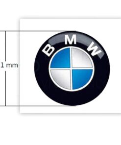 Alternative view of BMW Key FOB Roundel Emblem 11MM 66122155753