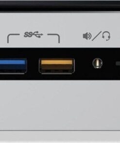 Intel NUC Kit NUC6i3SYH BOXNUC6I3SYH Silver/Black Tall (Space for 2.5” SATA HDD or SSD) 20 518C0tx1rIL