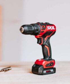 SKIL PWR CORE 12 Brushless 12V 1/2 Inch Cordless Drill Driver Includes 2.0Ah Lithium Battery and PWR JUMP Charger - DL529002 Drill Driver Kit_V1 12 518CH1cK3NL