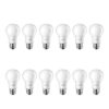 Philips 461798 LED Non-Dimmable A19 Frosted Light Bulb: 800-Lumen, 2700-Kelvin, 8.5-Watt (60-Watt Equivalent), E26 Base, Soft White, 12-Pack 3 518Ir1QBvxL