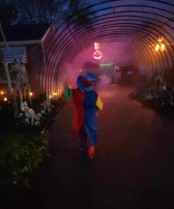 Men's Clown On The Town Costume, Blue/Red, One Size 19 518Is64FWWL