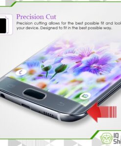 IQShield Matte Screen Protector Compatible with Galaxy S7 (2-Pack) Anti-Glare Anti-Bubble TPU Film 17 518IuxwfeML