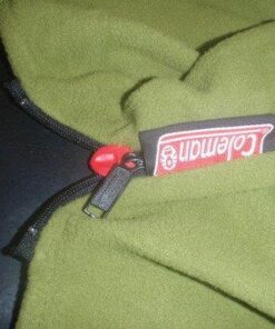 Coleman Stratus Fleece Sleeping Bag Liner, 50°F Sleeping Bag for Adults, Adds 12°F More Warmth When Used to Line Another Sleeping Bag, Stuff Sack Included Mixed Colors 27 518JKmesDjL