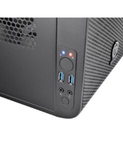 Thermaltake Core V1 SPCC Mini ITX Cube Gaming Computer Case Chassis, Interchangeable Side Panels, Black Edition, CA-1B8-00S1WN-00 81 518KXcXwdgL