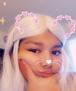 Rbenxia Curly Cosplay Wig Long Hair Heat Resistant Spiral Costume Wigs Anime Fashion Wavy Curly Cosplay Daily Party Silver 32" 80cm 60 518KqVDWtLL