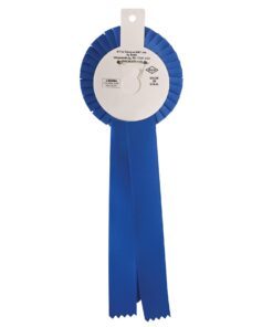 Alternative view of Beistle 1st Place Deluxe Rosette, (1 Count), 4.5 Inches by 13.5 Inches