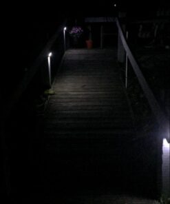 URPOWER Solar Lights Outdoor, 40 LED Motion Sensor Security Lights Solar Flood Lights Waterproof Solar Powered Outdoor Lights for Backyard, Fence, Deck, Patio, Garage (4 Pack) Medium 49 518OacDdYWL