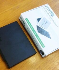 Plugable Foldable Bluetooth Keyboard Compatible with iPad, iPhones, Android, and Windows, Full-Size Multi-Device Keyboard, Wireless and Portable with Included Stand for iPad/iPhone (11.5 inches) 41 518YVVKh1SL