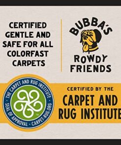 BUBBAS Super Strength Enzyme Cleaner - Pet Odor Eliminator - Carpet Stain Remover - Remove Dog & Cat Urine Odor from Mattress, Sofa, Rug, Laundry, Hardwood Floors and more. Puppy Training Supplies 128 Fl Oz (Pack of 1) 22 518Z 4OgrcL