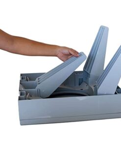 Cleanwaste GO Anywhere Portable Folding Toilet - Plus Bonus Original Wag Bag Kit - Camping, Travel, Medical, Emergency Seat Only 21 518gjzeLBJL