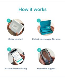 Alternative view of LetsGetChecked - at-Home Thyroid Test | CLIA Certified | Private and Secure | Online Results in 2-5 Days | Test for TSH, FT4 & FT3 | (Not for NY Based) 1 Count (Pack of 1)