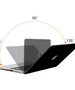 MOSISO Compatible with MacBook Air 13 inch Case (Models: A1466 & A1369, Older Version 2010-2017 Release), Protective Plastic Hard Shell Case Cover, Black 39 518heILitsL 1