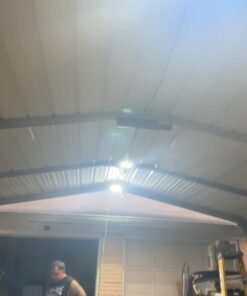 Onforu 2 Pack 60W LED Flood Light, 6000lm, IP66 Waterproof Work Light with Plug, 6500K Daylight White Super Bright Security Light for Outdoor, Yard, Garden, Garage, Lawn 60.0 Watts 39 518kFBGNFXL