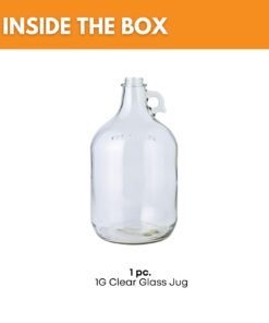 Alternative view of 1 Gallon glass Jug