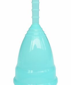 8 Pieces Menstrual Set 6 of Cloth Pads + 1 of Moon Cup + 1 of Mini Wet Bag (SMALL for women who haven't previously given birth vaginally., Blue) 15 518vW7irkhL