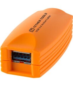 Tether Tools TetherPro USB 3.0 to USB Female Active Extension Cable | for Fast Transfer Between Camera and Computer | High Visibility Orange | 16 Feet (5 m) 9 51901v7LVrL