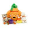 Genius Baby The Original My First Stuffed Pumpkin Play Set for Halloween and Fall, 5 ct Set with Plush Pumpkin with Cat, Ghost, Spider, Candy Corn for Baby and Toddler 64 5192lhNogaL