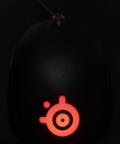 SteelSeries Rival 110 Gaming Mouse - 7,200 CPI TrueMove1 Optical Sensor - Lightweight Design - RGB Lighting Black 40 519EFUyuh5L