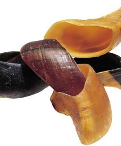 Pawstruck Natural Cow Hooves for Dogs - Made in The USA Long Lasting Beef Hoof Dental Treat Chews - No Artificial Preservatives - 10 Count - Packaging May Vary 29 519I7ZKKx8L