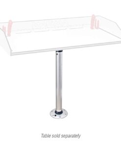 Magma Products, Double Locking Stowable Pedestal Mount, T10-185, Silver, One Size Pedestal locks 16 519JAunPQ9L