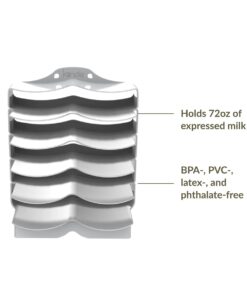Alternative view of Kiinde Keeper Twist Pouch and Foodii System Breast Milk Bag & Baby Food Pouch Organizer, Refrigerator and Freezer Storage, Eliminates Lost, Damaged, or Spoiled Milk or Baby Food (Pouches Not Included)