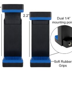 Acuvar 50" Smartphone/Camera Tripod Fits All Smartphones iPhone 12 Max, 11 Pro Max, 11 Pro, 11, Xs, Max, Xr, X 8, 8+, 7, 7 Plus, Android Note 10 (Universal Mount + Remote) Universal Mount + Remote 45 519TVkh00gS