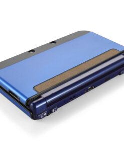 TNP Protective Case Compatible with Nintendo New 3DS XL LL 2015, Navy Blue - Plastic + Aluminum Full Body Protective Snap-on Hard Shell Skin Case Cover New Modified Hinge-Less Design 20 519YeF7V2xL