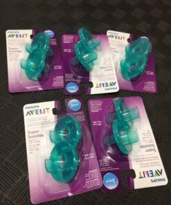 Philips Avent Super Soothie Pacifier, Green, 3+ months, 2 Pack, SCF192/05 33 519m4tyUwCL