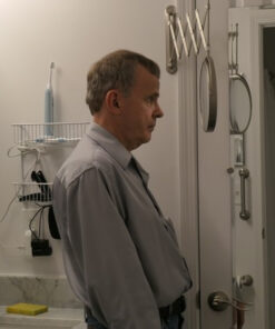 JERDON Two-Sided Wall-Mounted Makeup Mirror - Makeup Mirror with 7X Magnification & Extendable Arm - 8-inch Diameter Mirror with Nickel Finish Wall Mount - Model JP2027N 28 519mTovsWoL